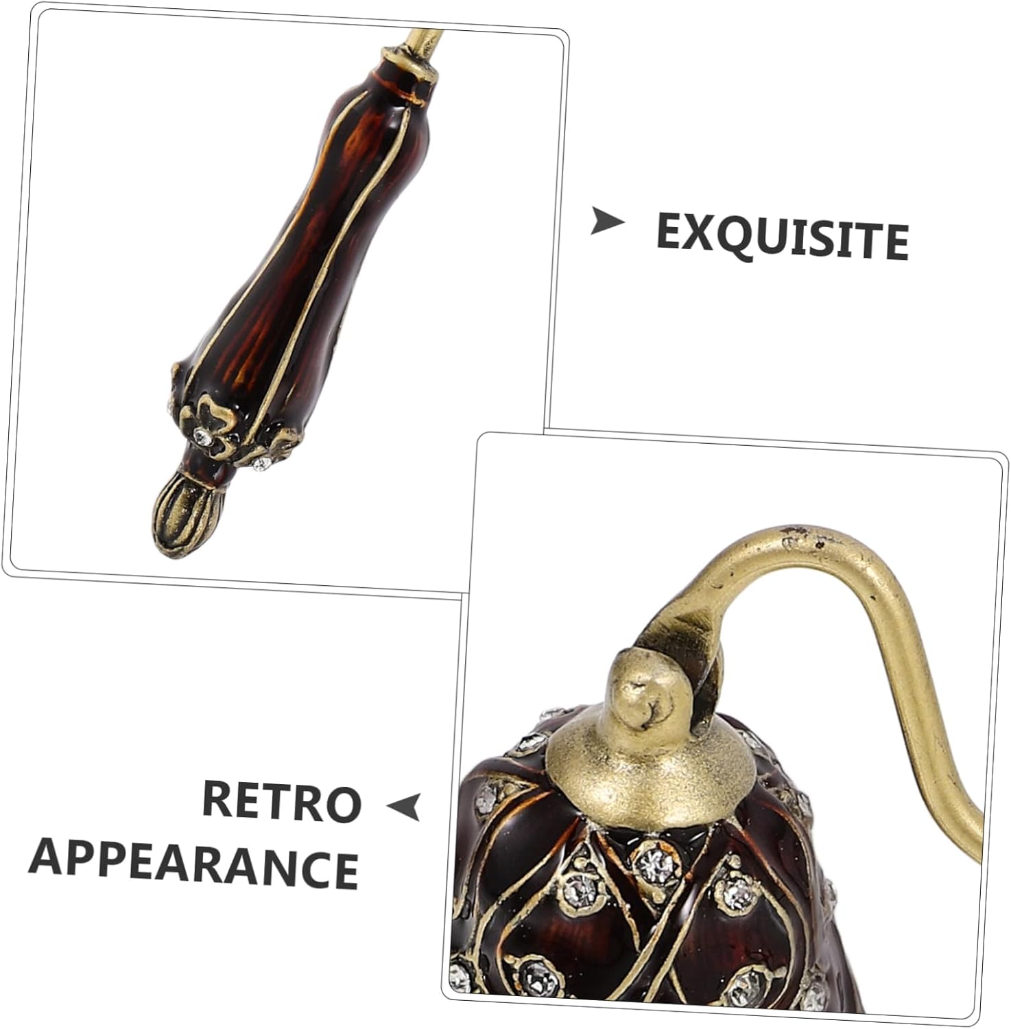 ERINGOGO Candle Snuffer Tool with Long Handle Design