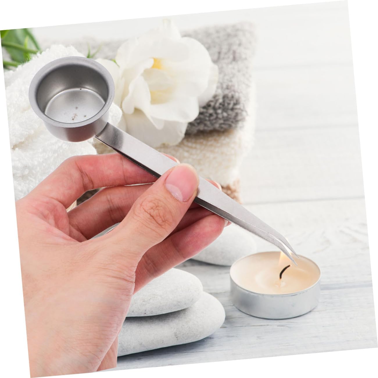 ERINGOGO Reusable Candle Snuffer and Wick Trimmer Set