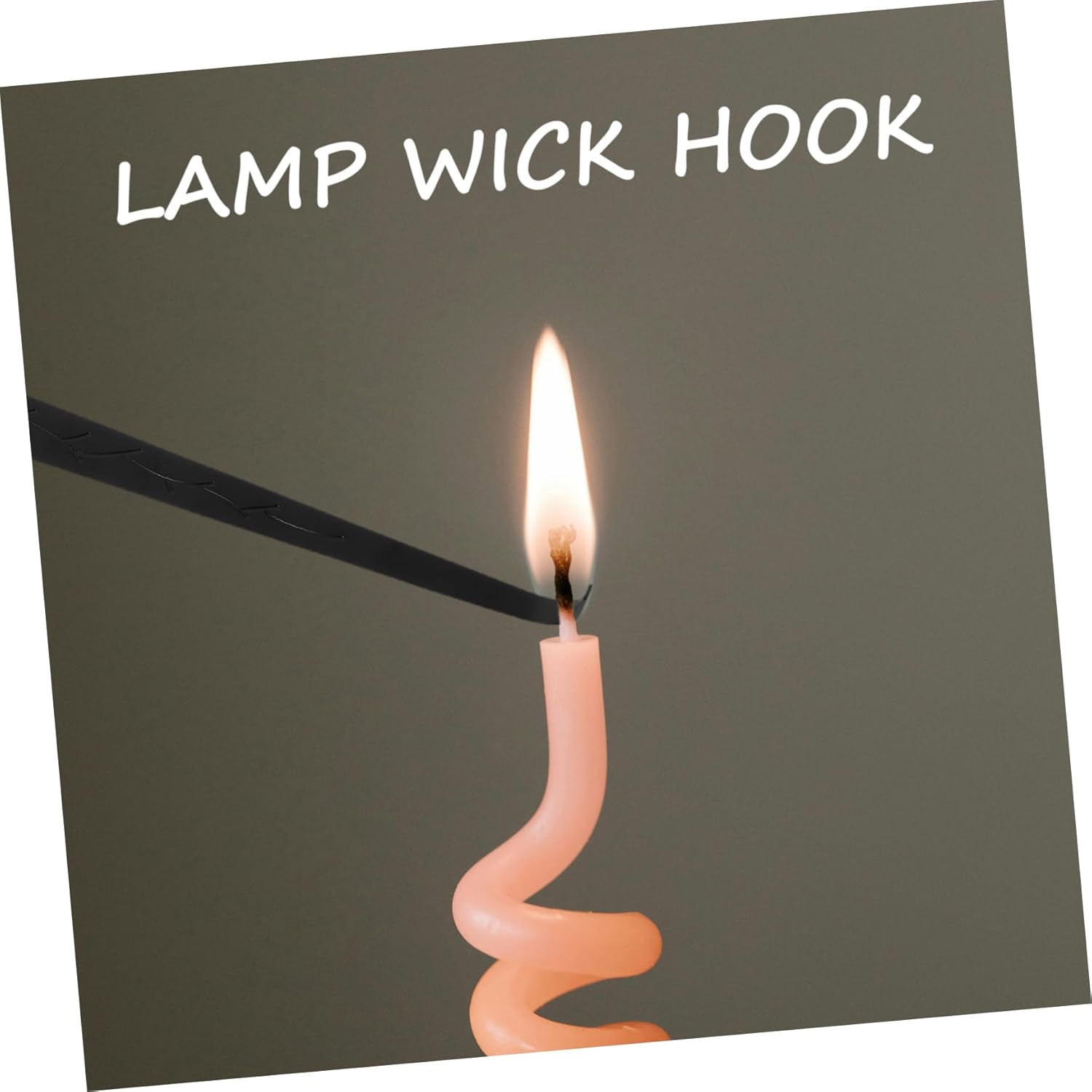 ERINGOGO 2Pcs Candle Hooks and Wick Snuffer for Safety and Durability