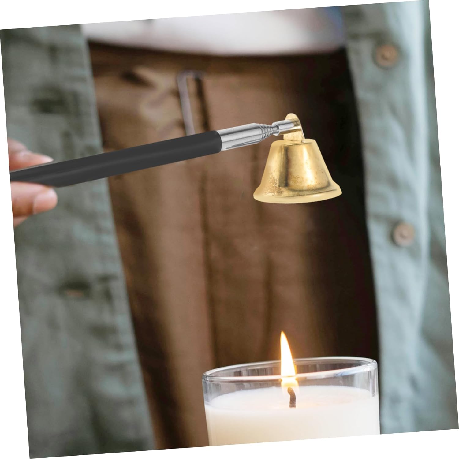 Unique Candle Snuffer Stylish Long Handle Flame Extinguisher
