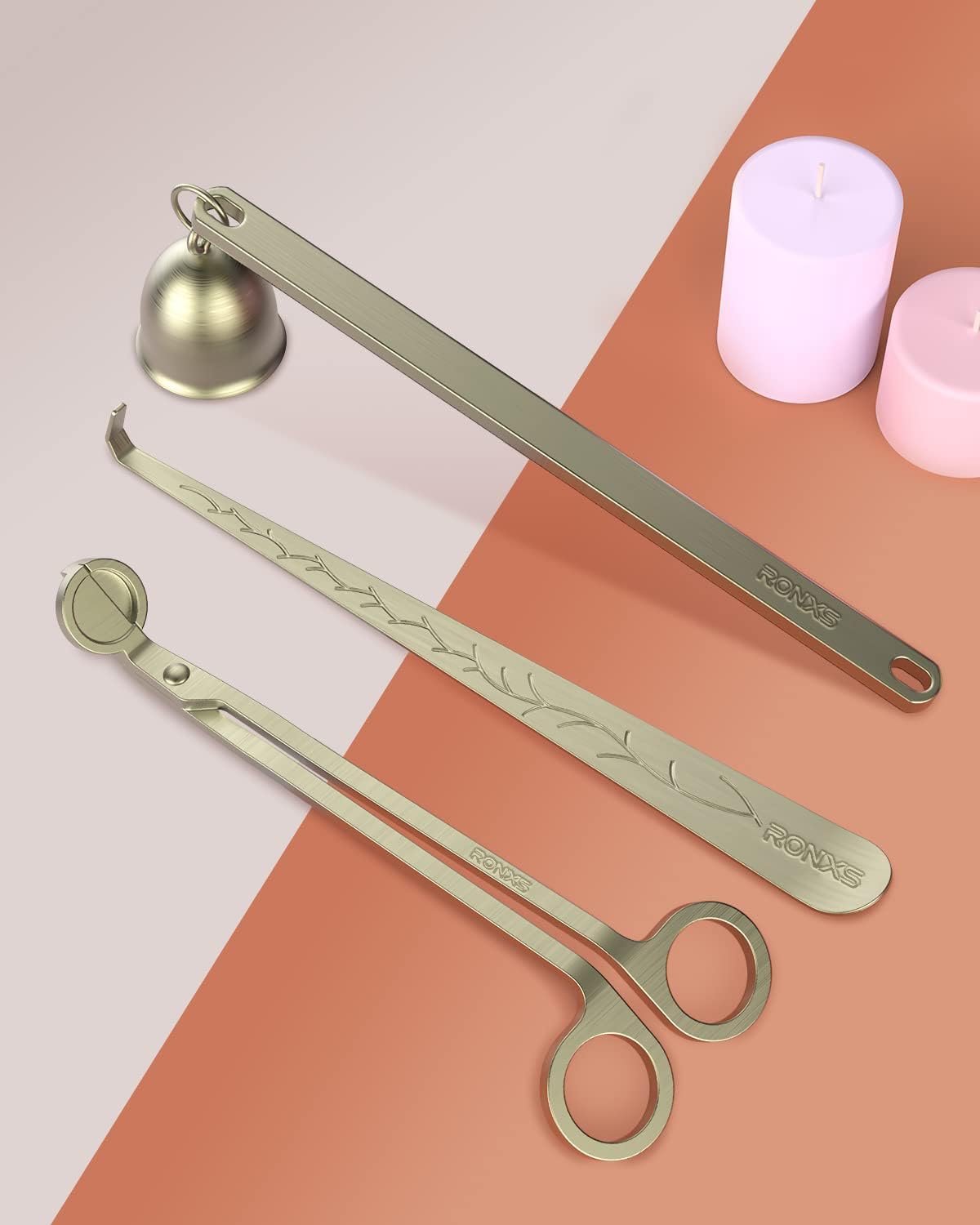 Ronxs 3 in 1 Candle Accessory Set