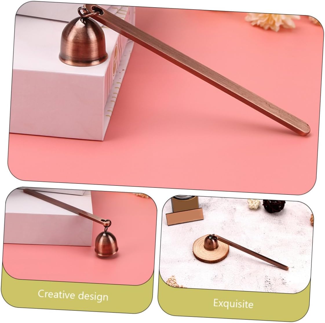 RORPOIR Candle Snuffer for Safe Extinguishment
