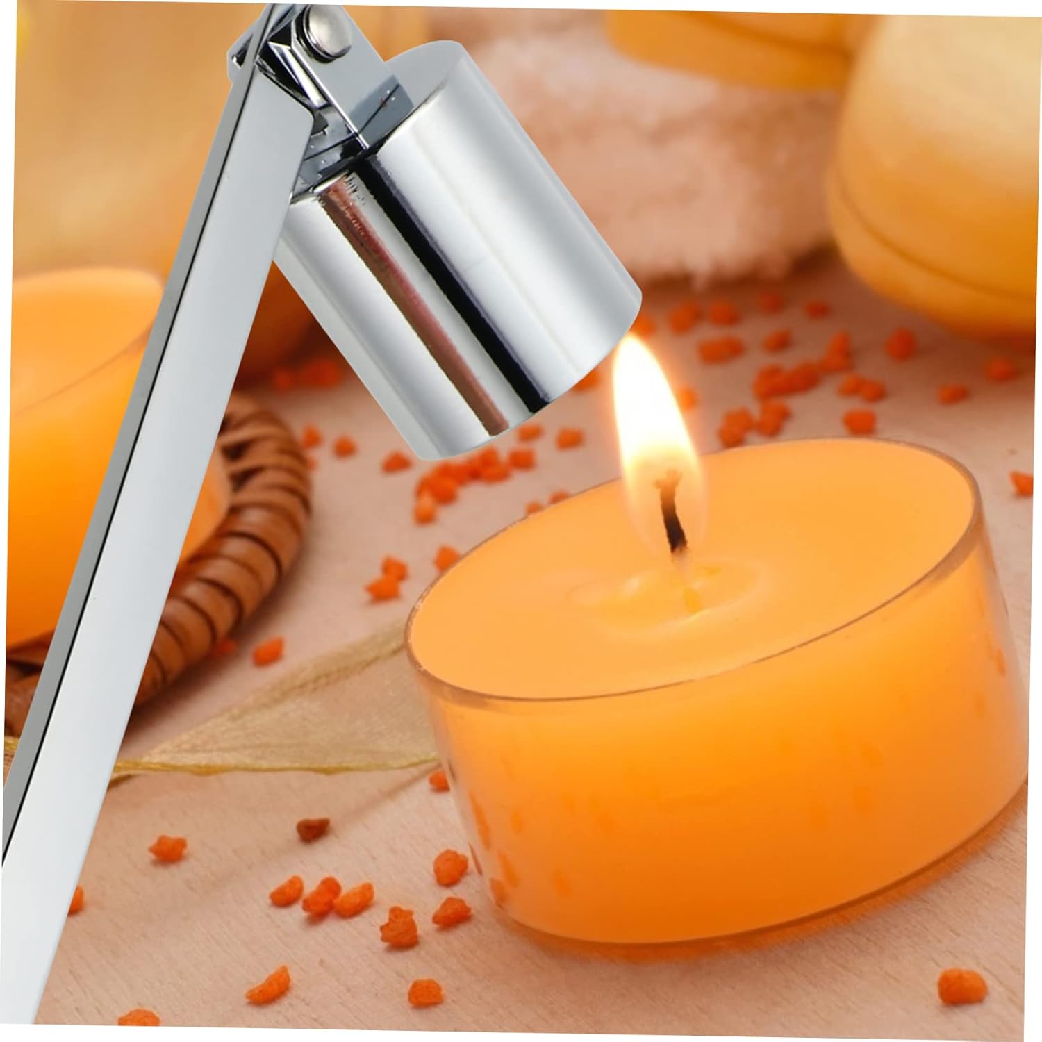 StoBaza Metal Candle Snuffer Flame Extinguisher