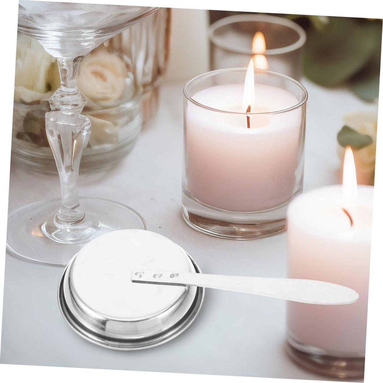5pcs Stainless Steel Candle Snuffer Covers for Candles Oil Lamps Incense