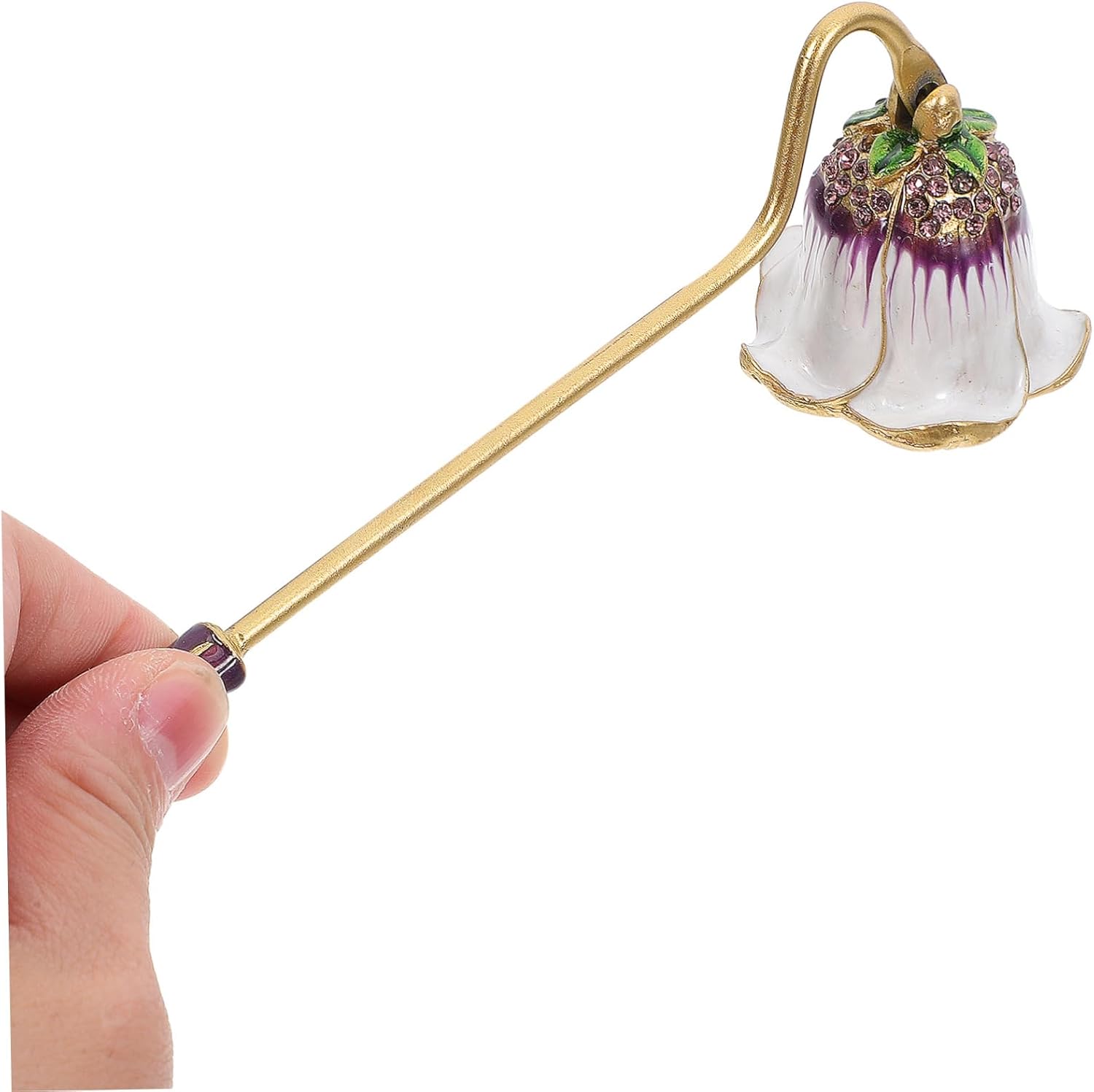 ERINGOGO Candle Snuffer Tool with Rhinestone Design