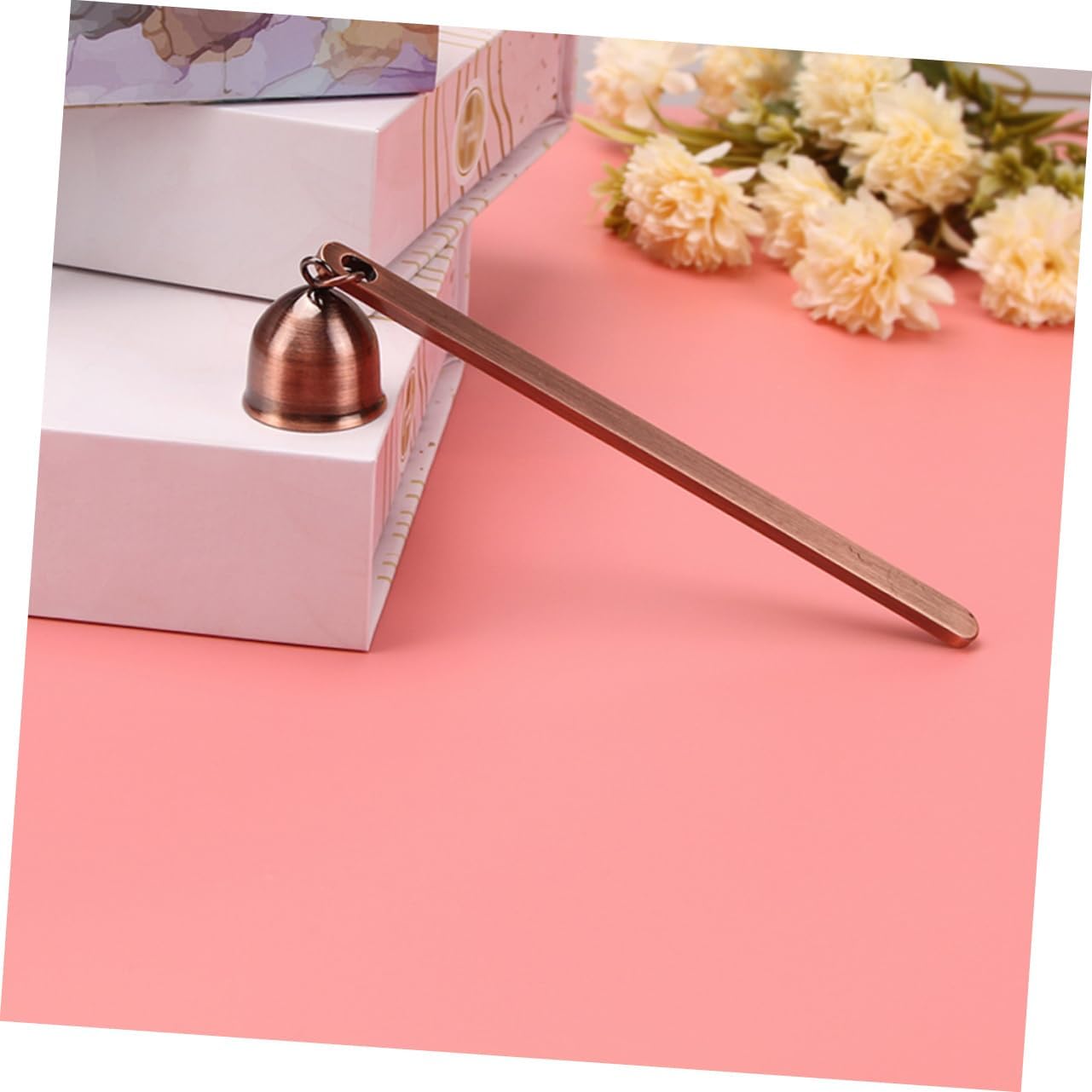 StoBaza Elegant Stainless Steel Candle Snuffer Tool
