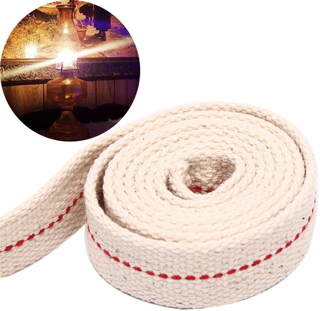 3 Rolls Strong Flat Cotton Wick 12 Inch for Oil Lantern