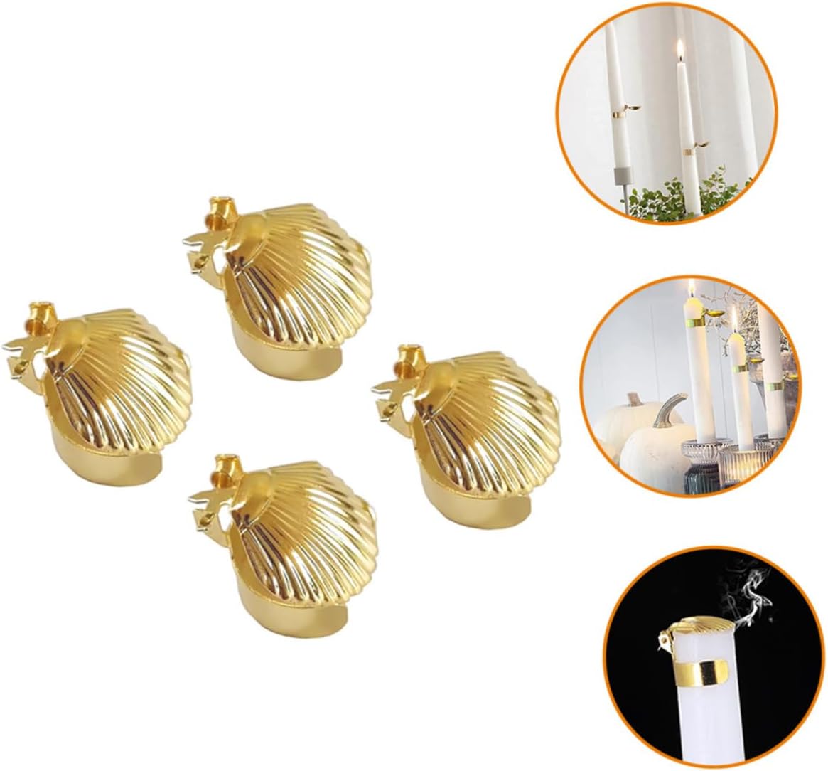Happyyami 4pcs Scented Candle Flame Snuffer Tool