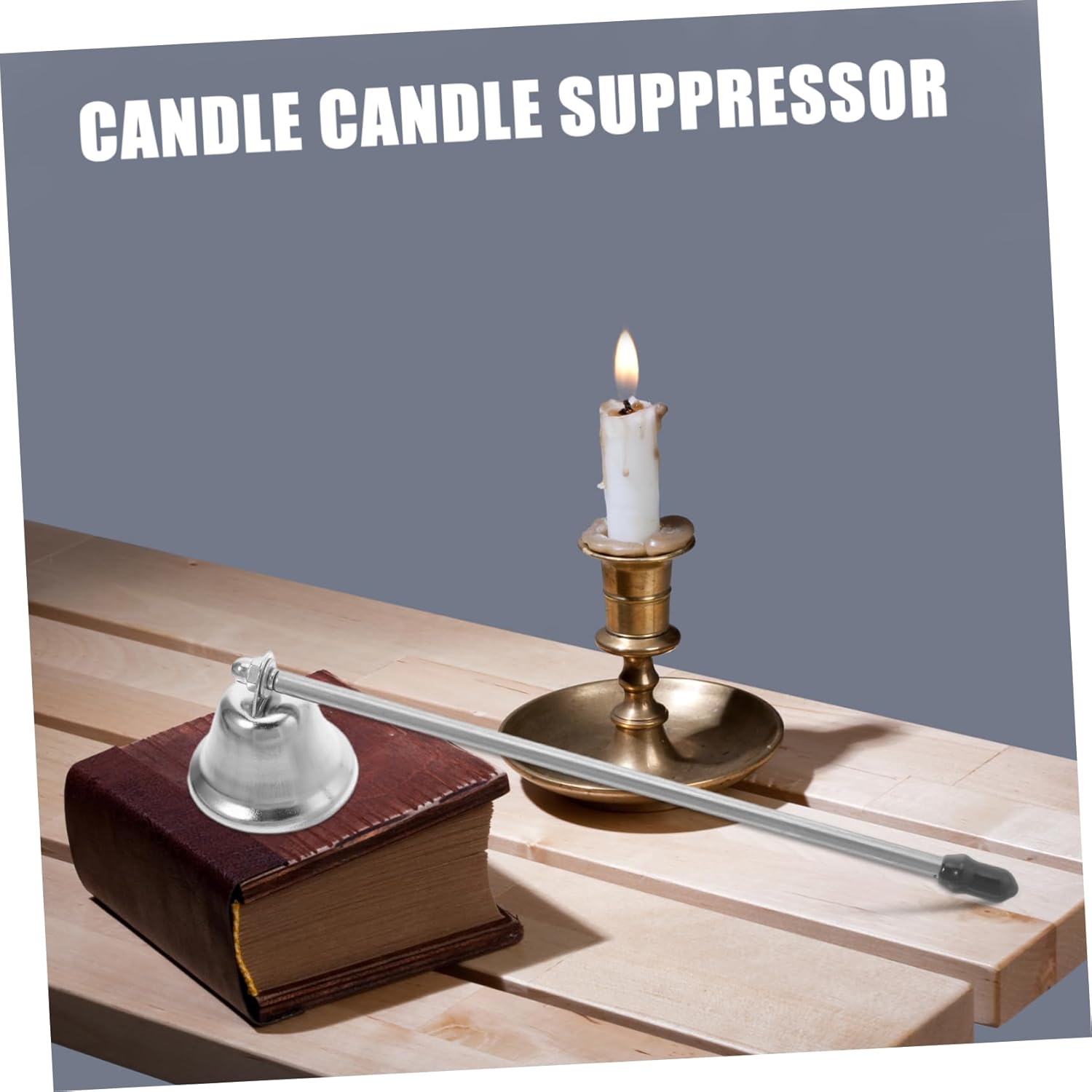 StoBaza 3pcs Candle Snuffer with Long Handle