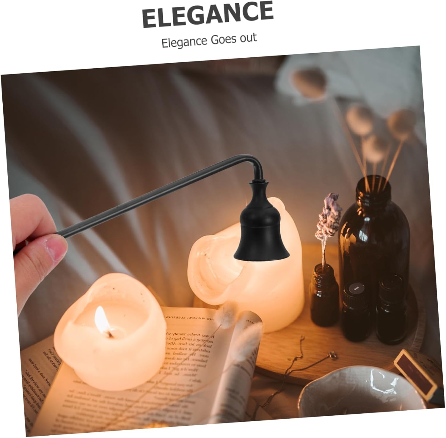 GOOHOCHY Candle Snuffer Vintage Style