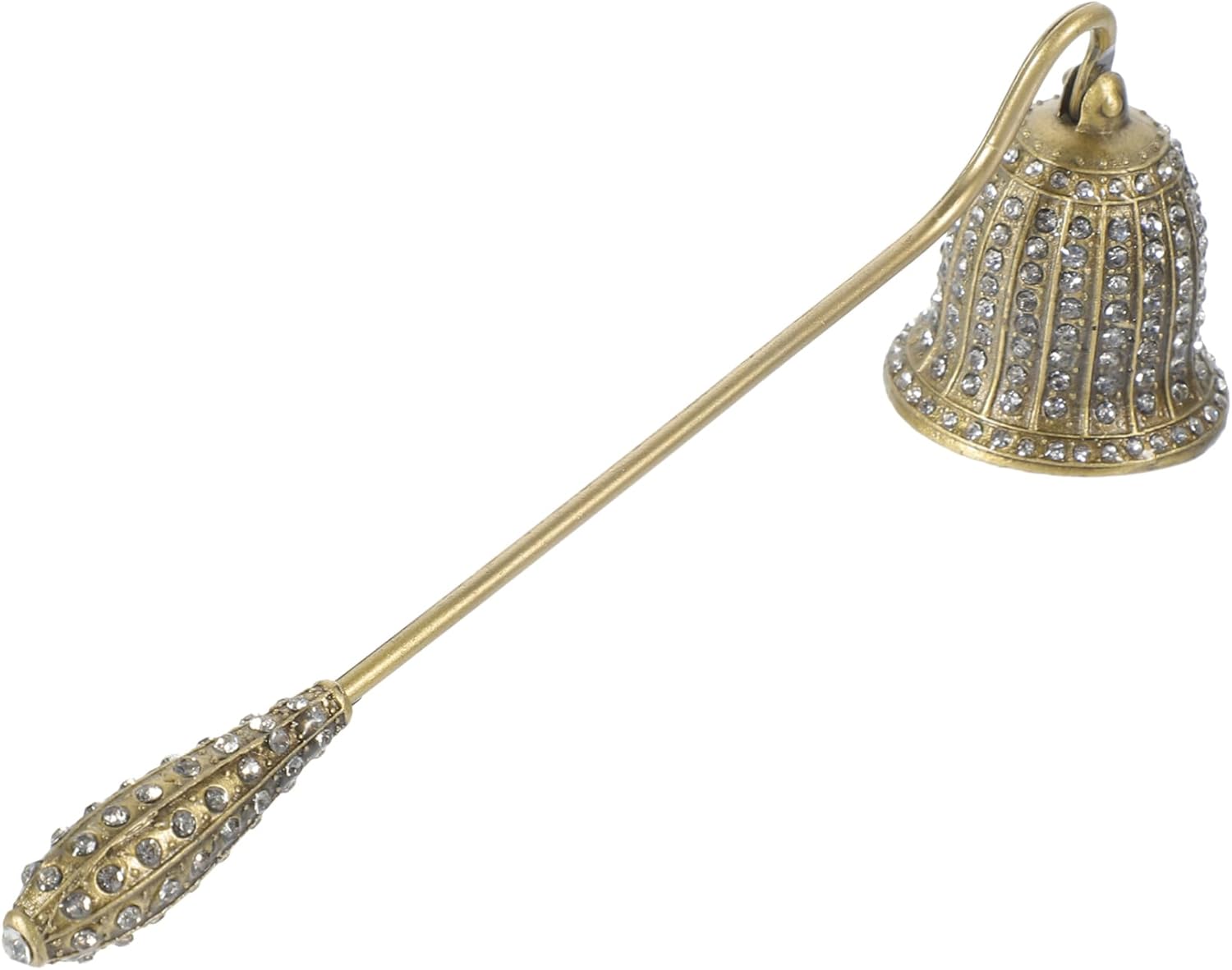 ERINGOGO Long Handle Candle Snuffer Metal Extinguisher Cover for Tapered Candles