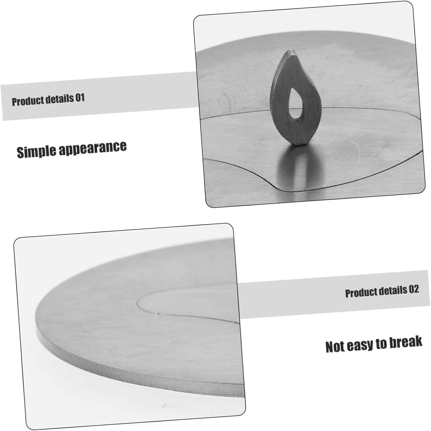 Stainless Steel Candle Snuffer Windproof Portable Cover Tool for Home Use