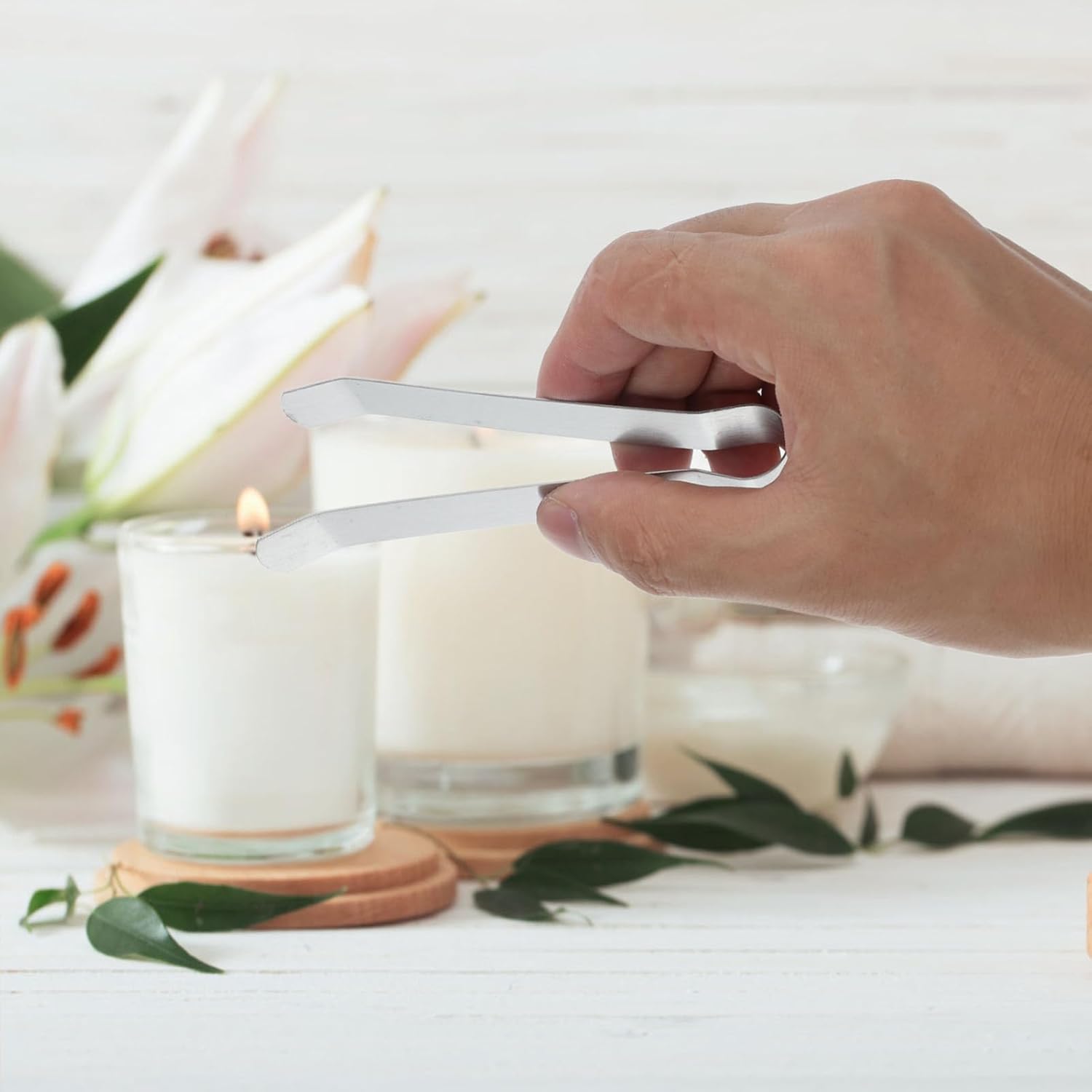 5pcs Stainless Steel Candle Extinguisher Set