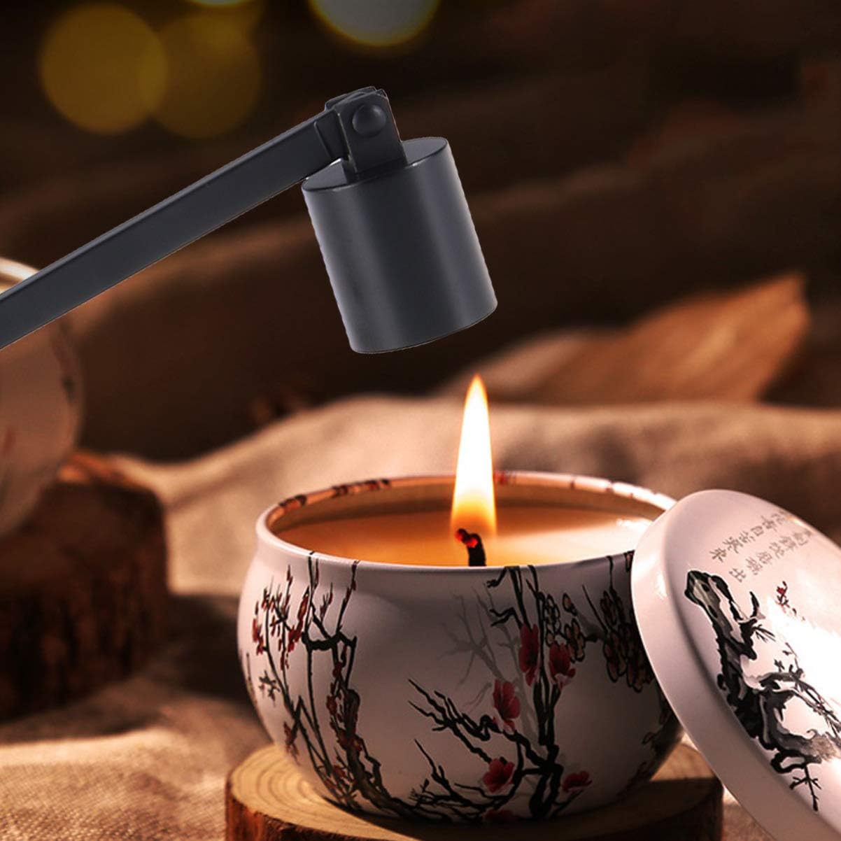 Happyyami High Reach Candle Snuffer Set