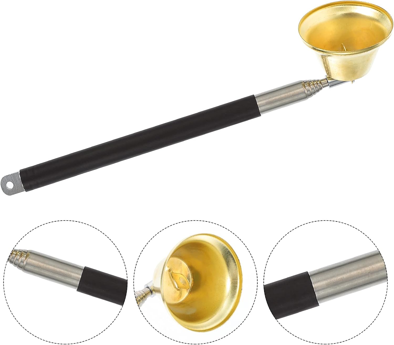 2pcs Extensible Candle Snuffer for Safe Wick Removal