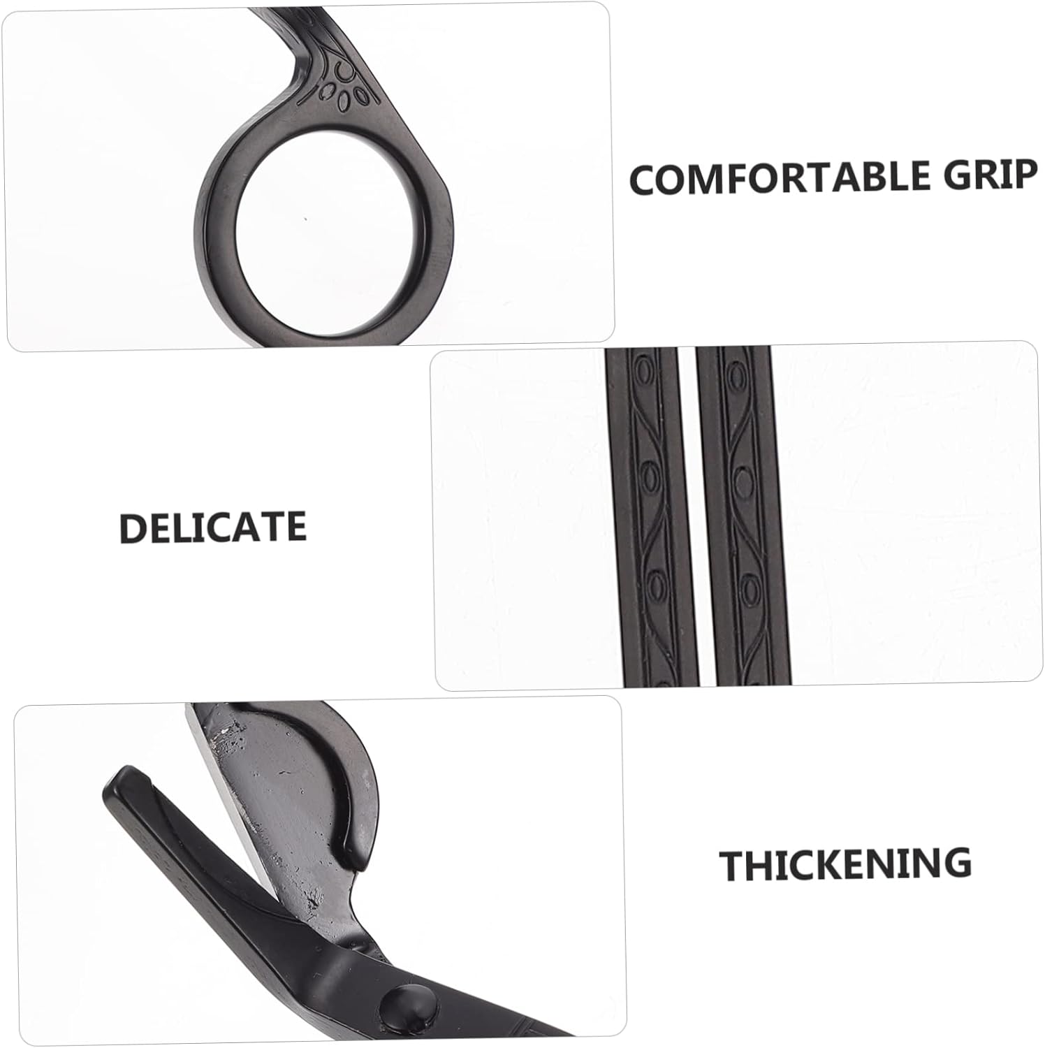 3pcs Stainless Steel Candle Wick Trimmers with Classic Design