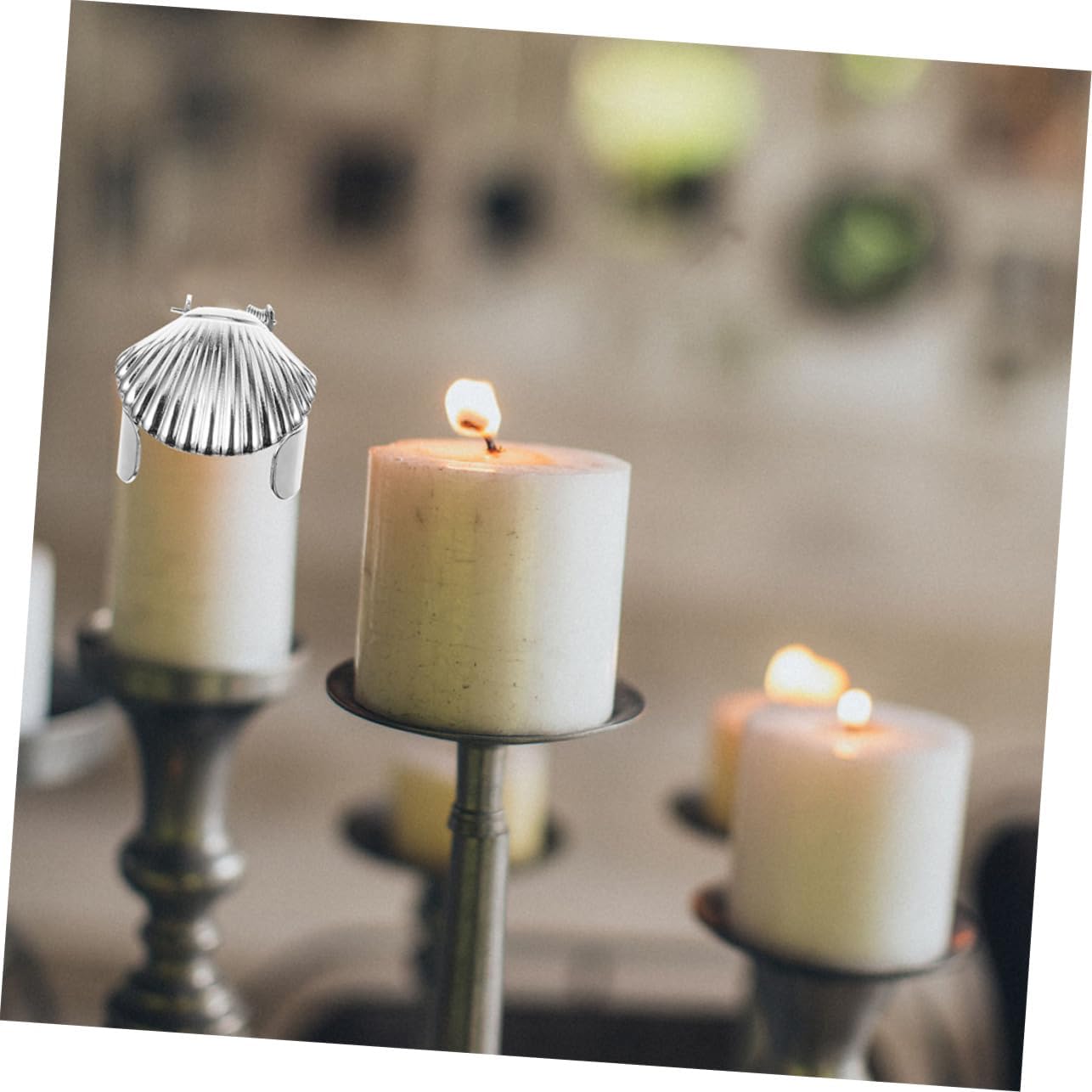 Automatic Fire Extinguishing Candle Snuffer Metal