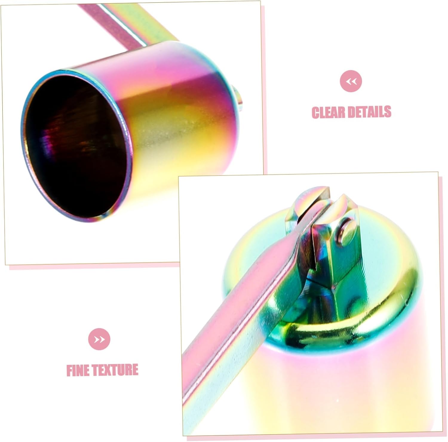 Happyyami Stainless Steel Candle Snuffer Covers
