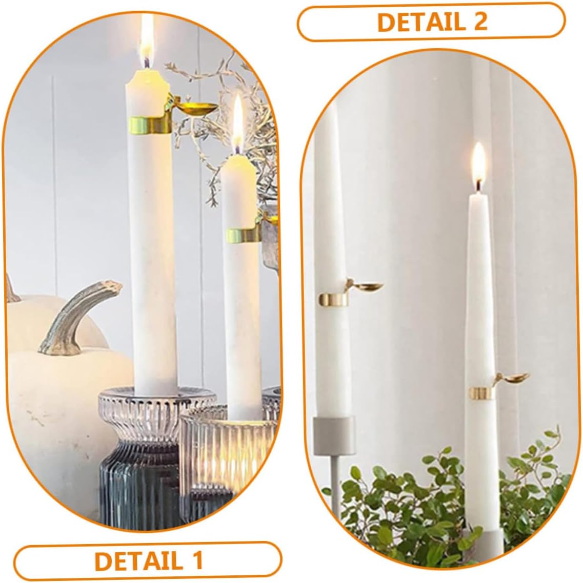 4Pcs Automatic Candle Snuffer for Safe Wick Dousing and Flame Extinguishing