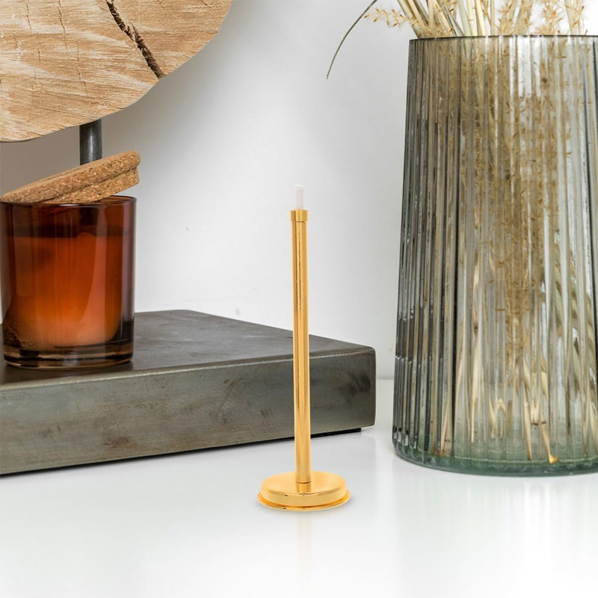 2pcs Windproof Refillable Neck Lighter for Candle and Oil Lamp
