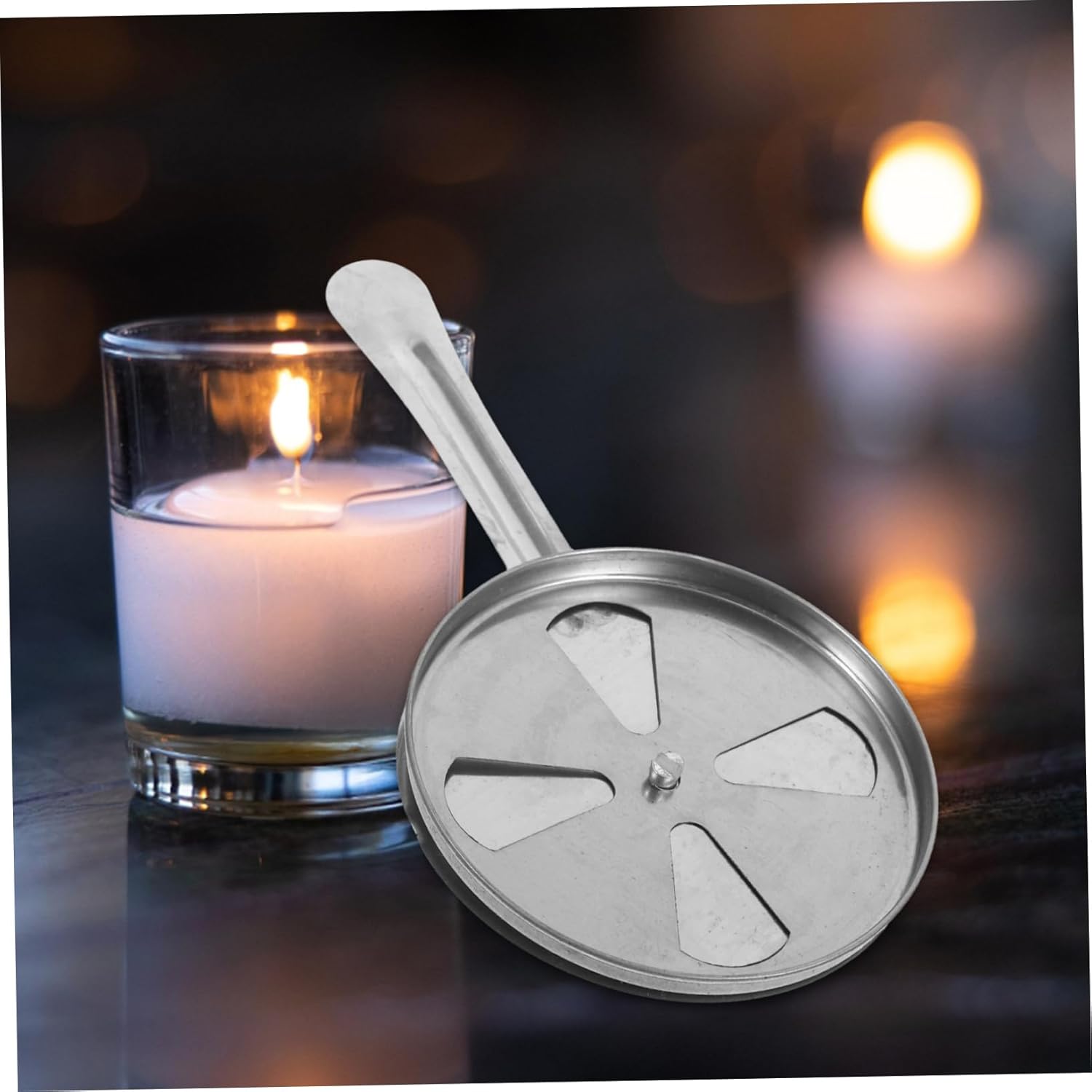 Silver Candle Snuffer Tool for Aromatherapy Candles