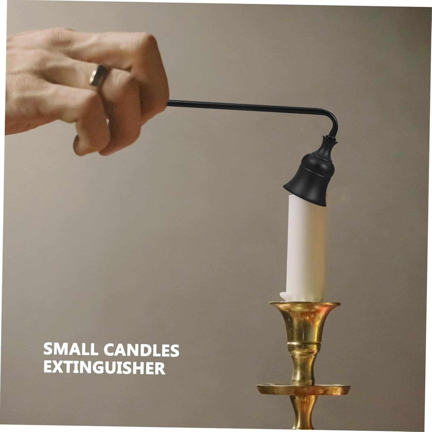 STOBAZA 3pcs Candle Snuffer Handle Extinguisher
