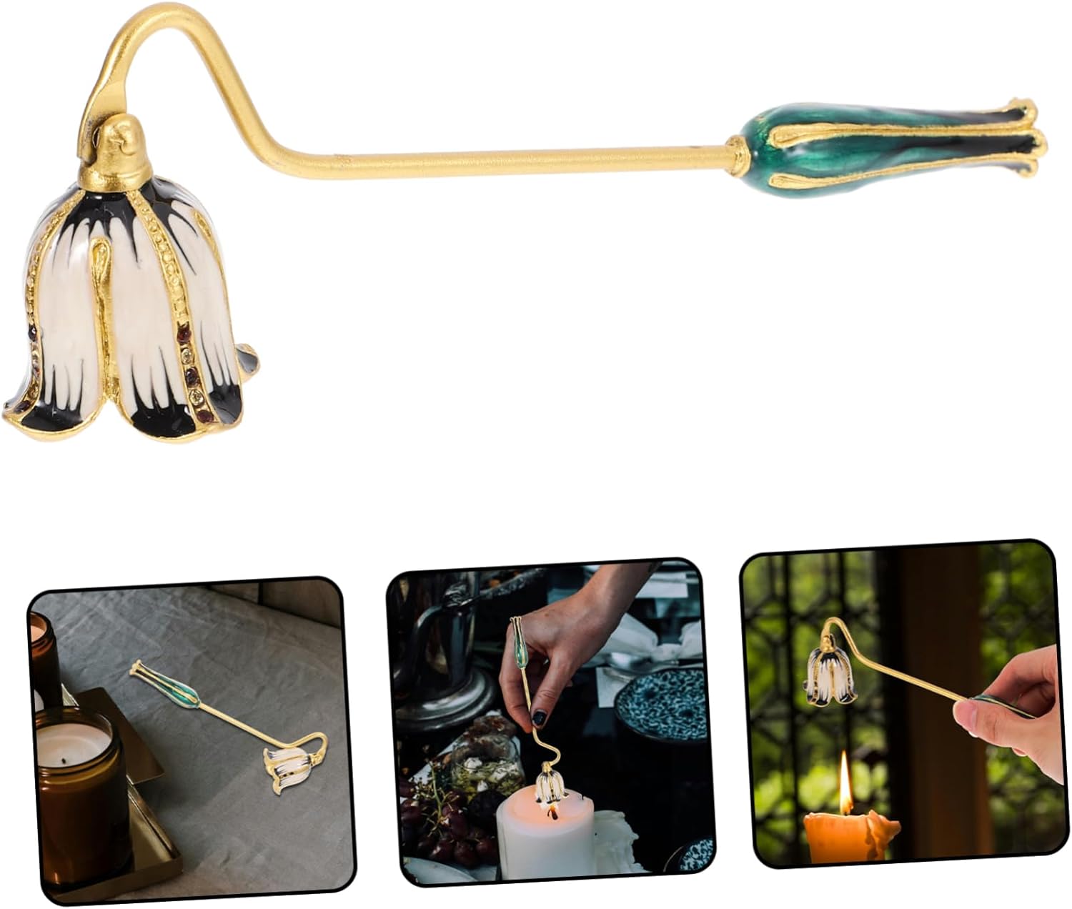 Unique Candle Snuffer Flame Extinguisher for Home Decor