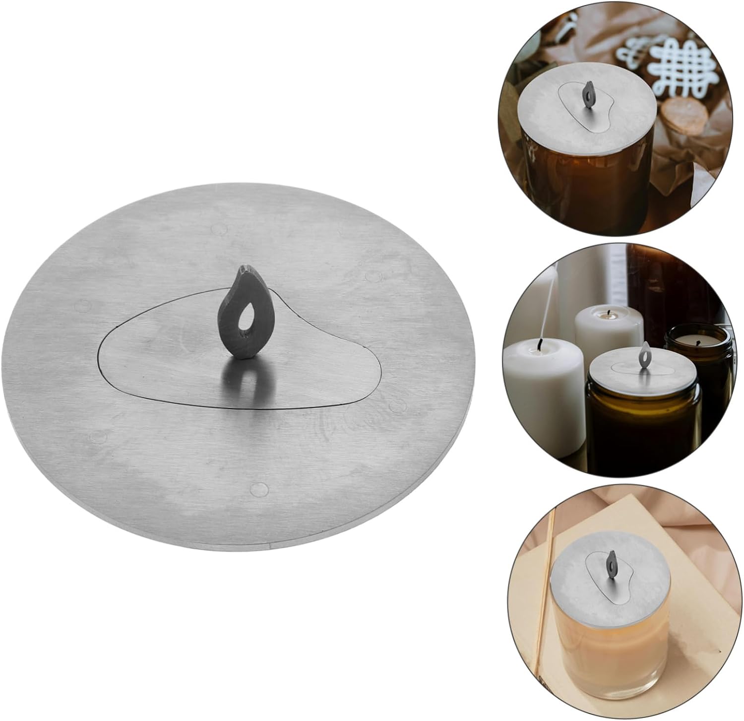 HOOTNEE Candle Dust Covers for Wall Fireplace Portable Snuffer