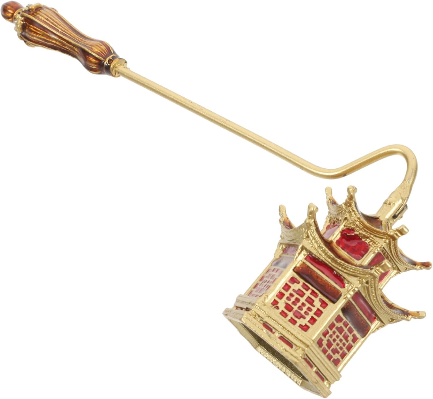 Elegant Candle Snuffer with Handle for Jar and Scented Candles