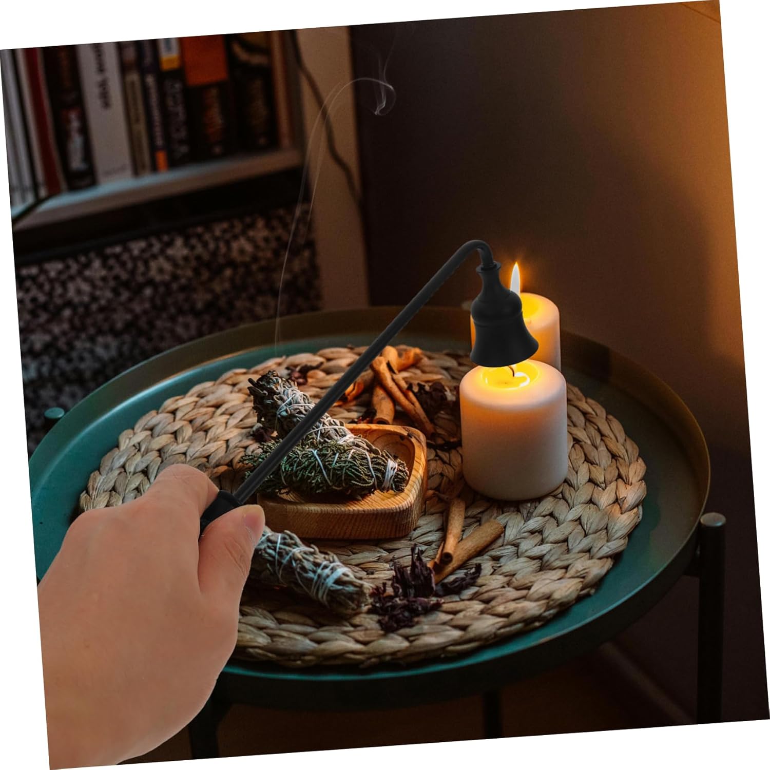 Happyyami Vintage Candle Snuffer Aluminum Wick Trimmer
