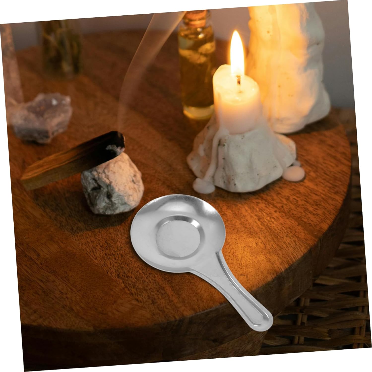 Zerodeko 5pcs Candle Snuffer Stainless Steel Tools for Wick Dipping