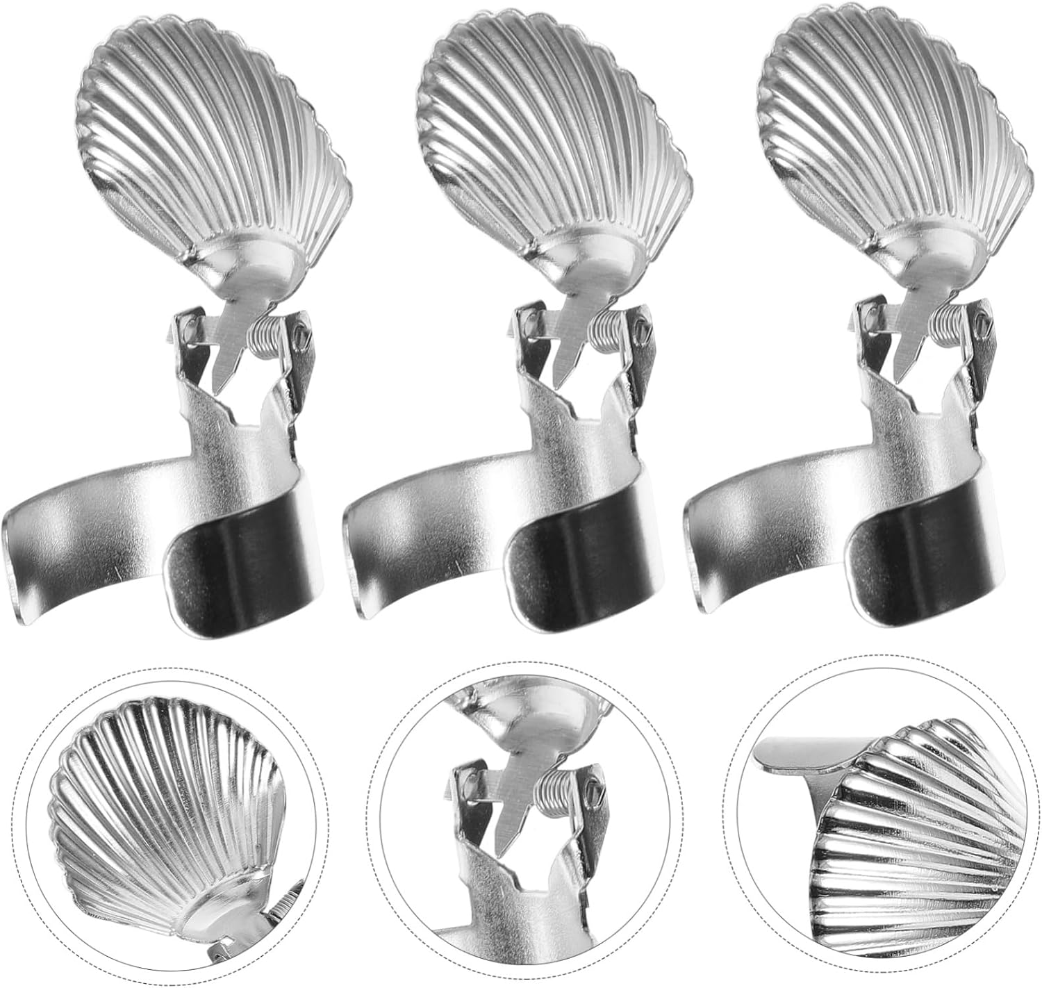 Zerodeko 4Pcs Metal Candle Snuffer Tool