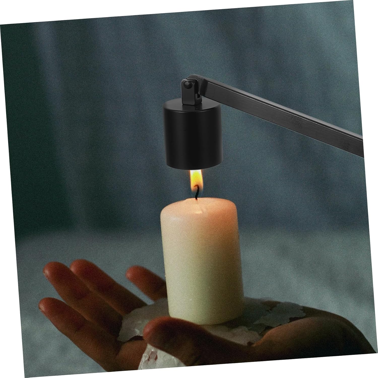 Simple Design Candle Snuffer Tool Extinguisher for Home Weddings and Parties Black
