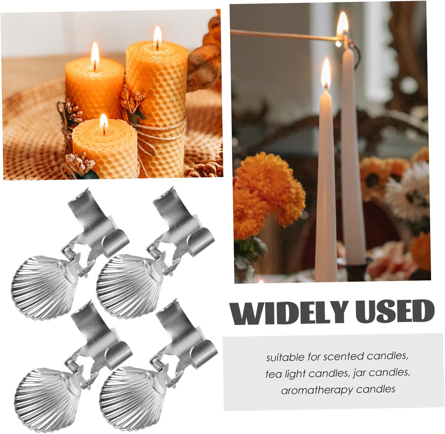 Healifty 4pcs Automatic Candle Snuffer Tool Set