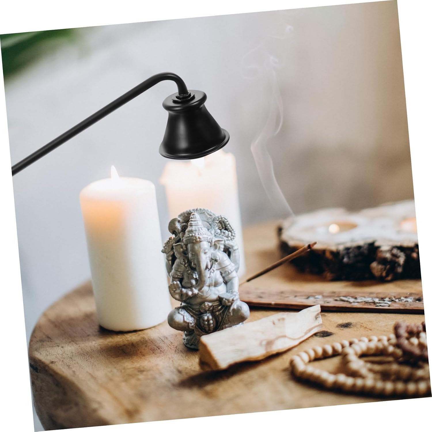 HOOTNEE Candle Snuffer Cover for Safe Extinguishing
