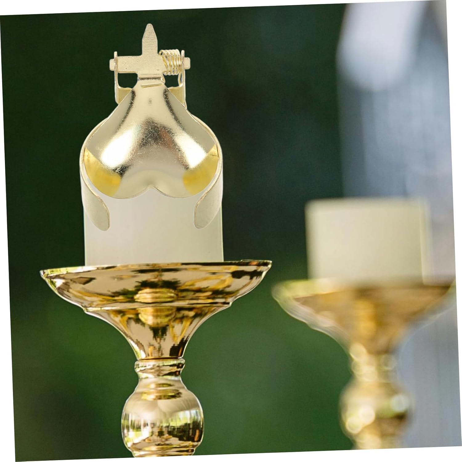 ERINGOGO Metal Candle Snuffer Tool 2pcs Decorative Topper