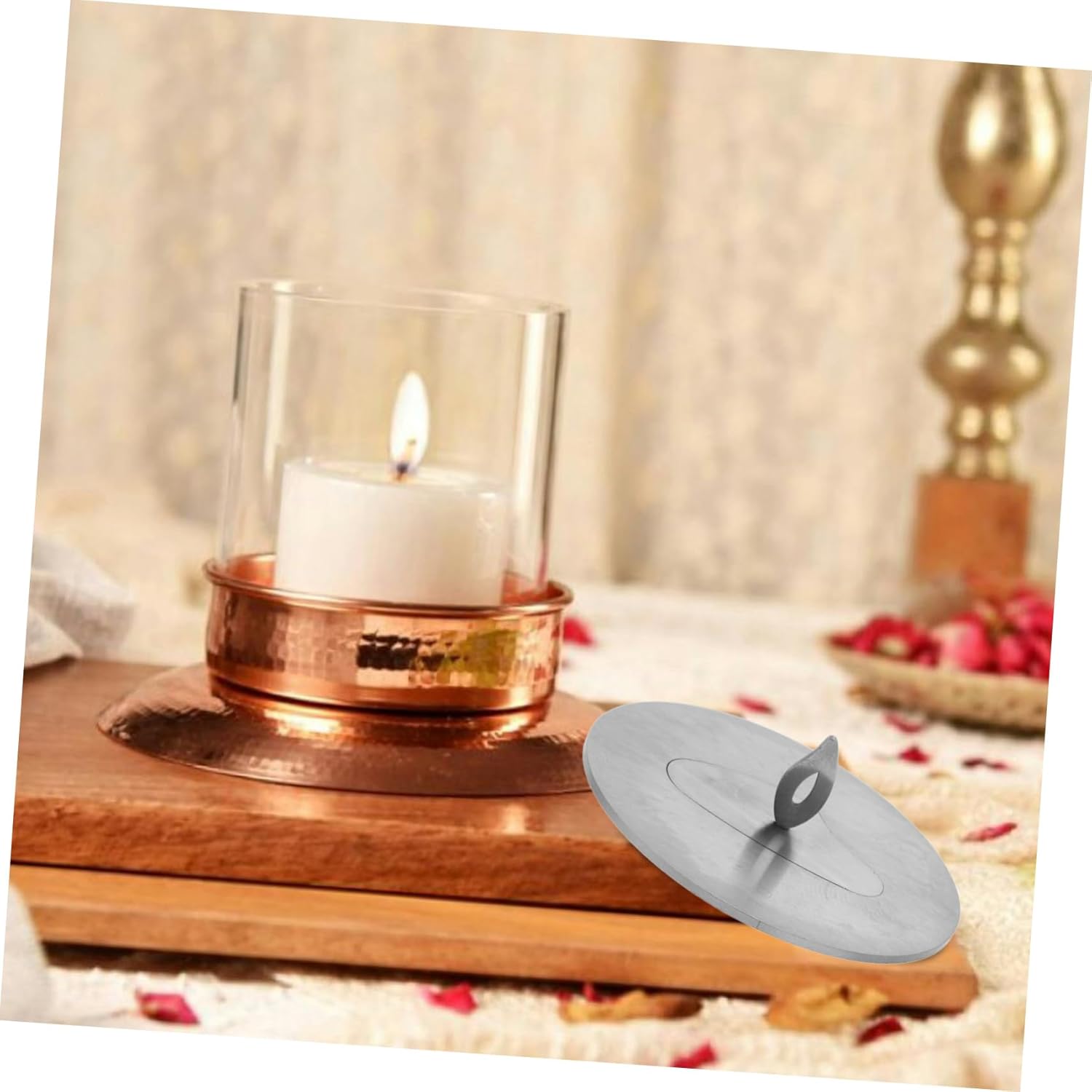 Candle Snuffer Elegant Stainless Steel Candle Extinguisher