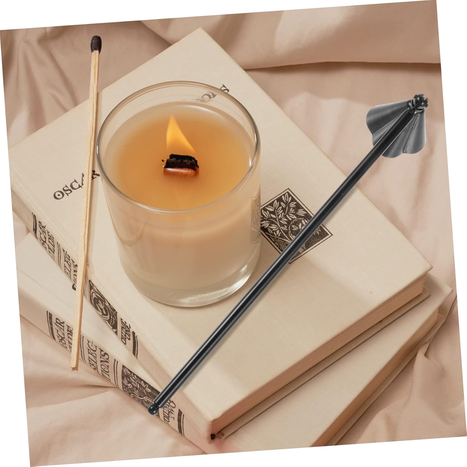 Zerodeko Portable Stainless Steel Candle Snuffer