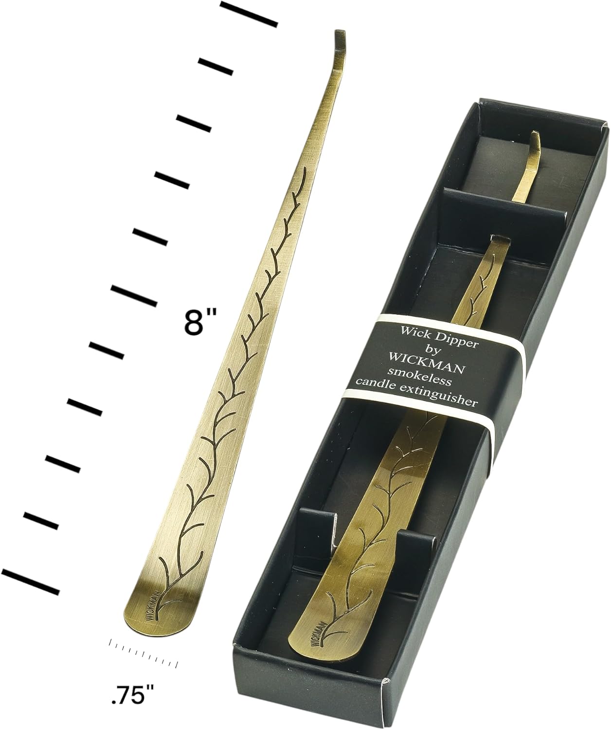 Wickman Antique Brass Wick Dipper 1