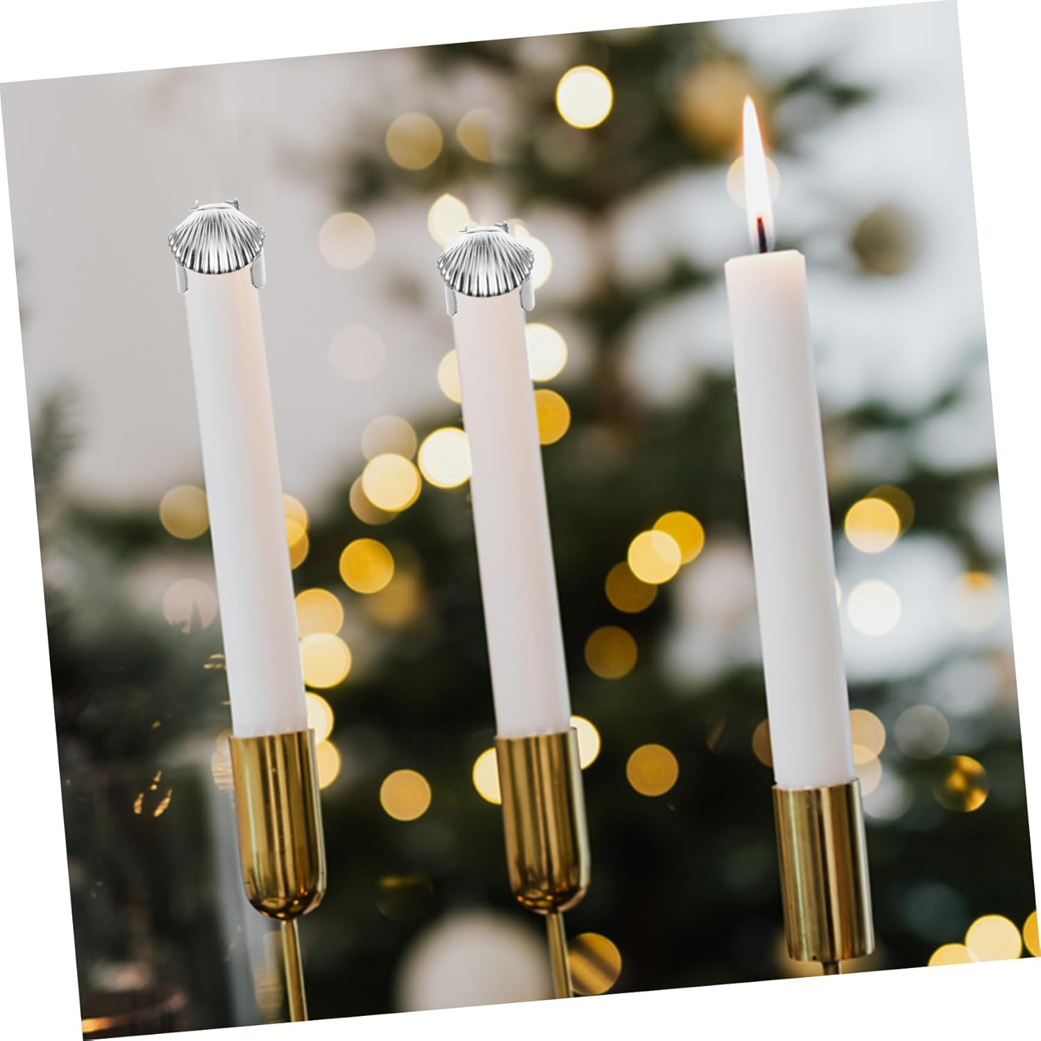 Healifty 4pcs Automatic Candle Snuffer Tool Set