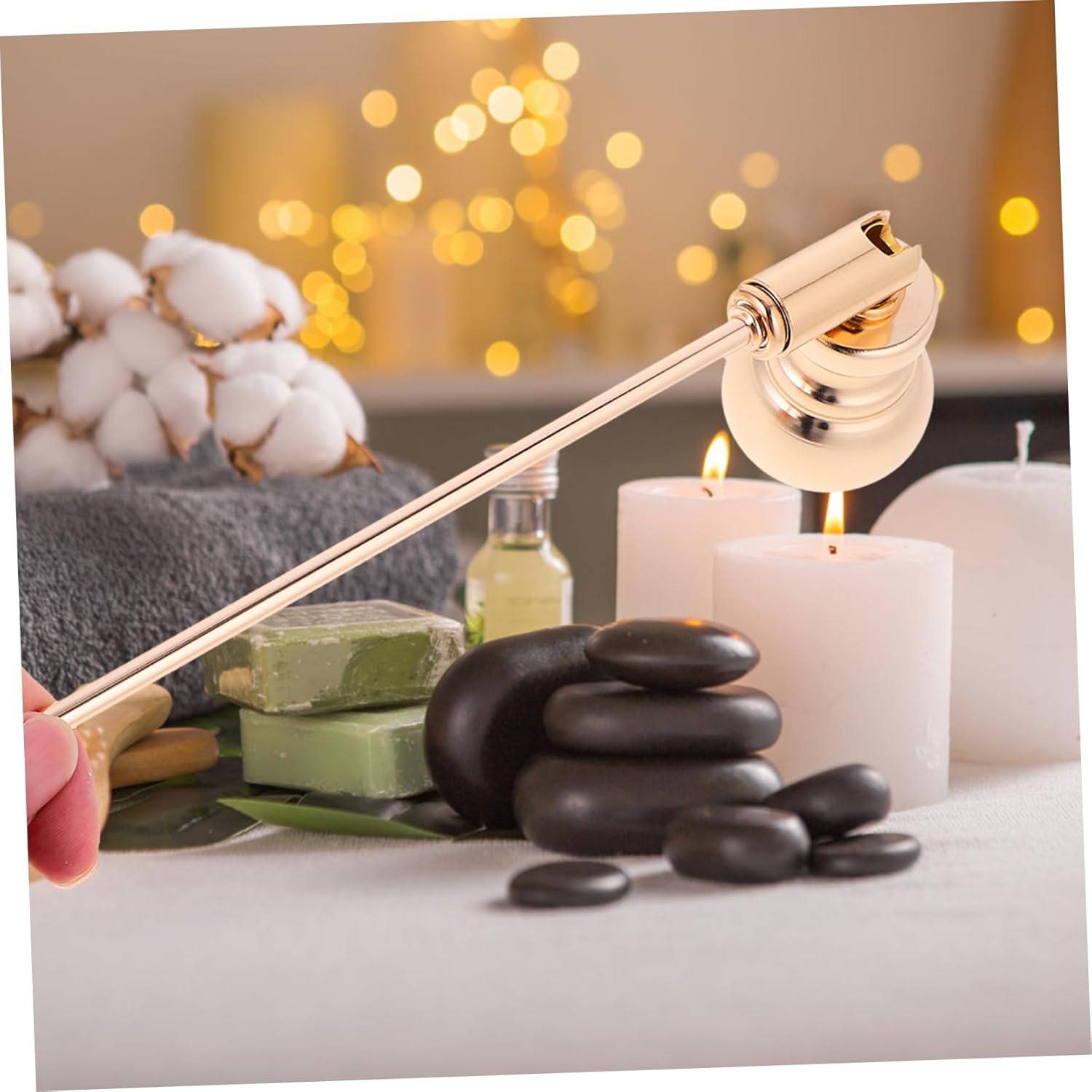 Iron Gourd Shape Candle Snuffer for Home Use