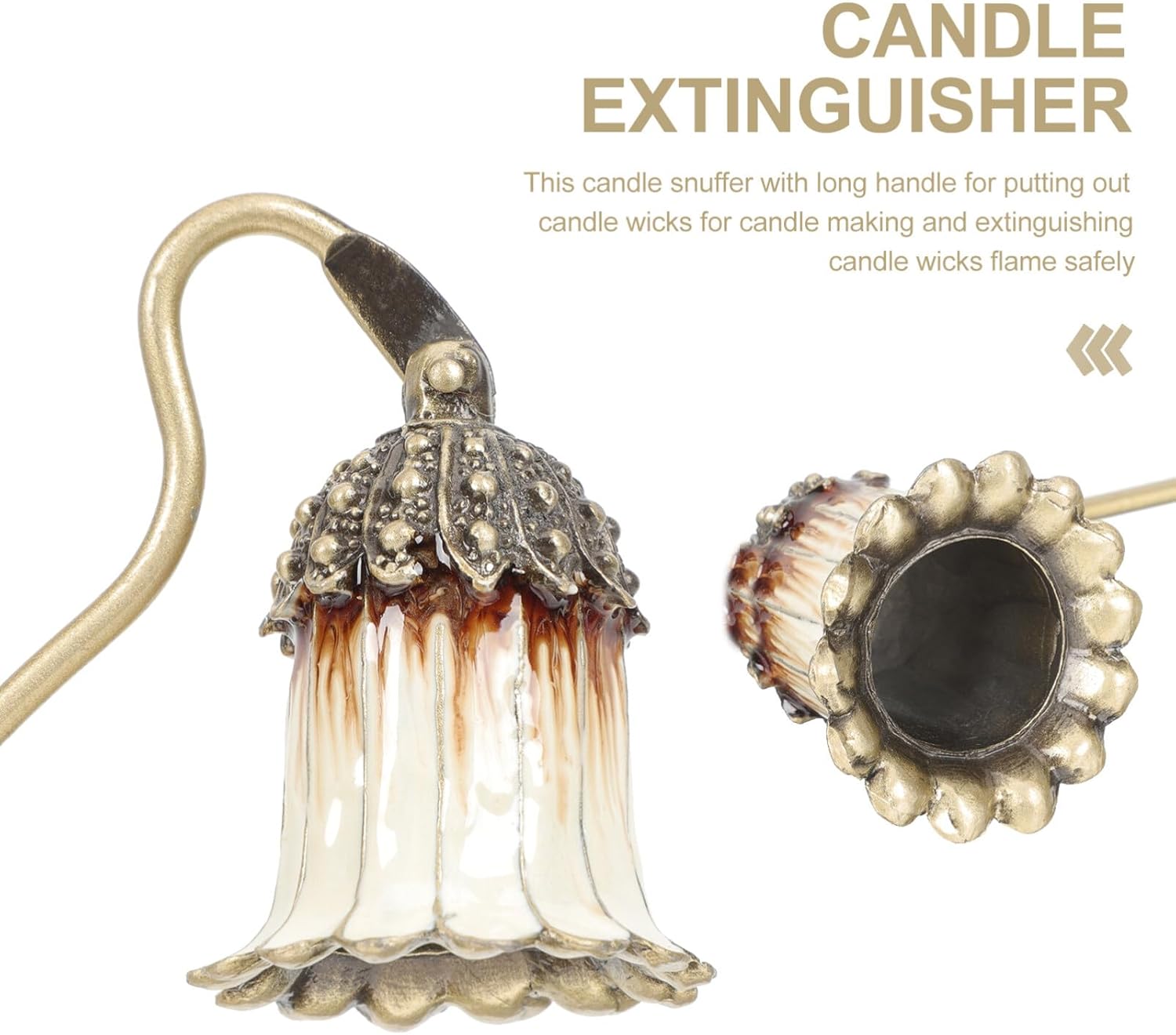 STOBAZA Candle Snuffer with Long Handle 1