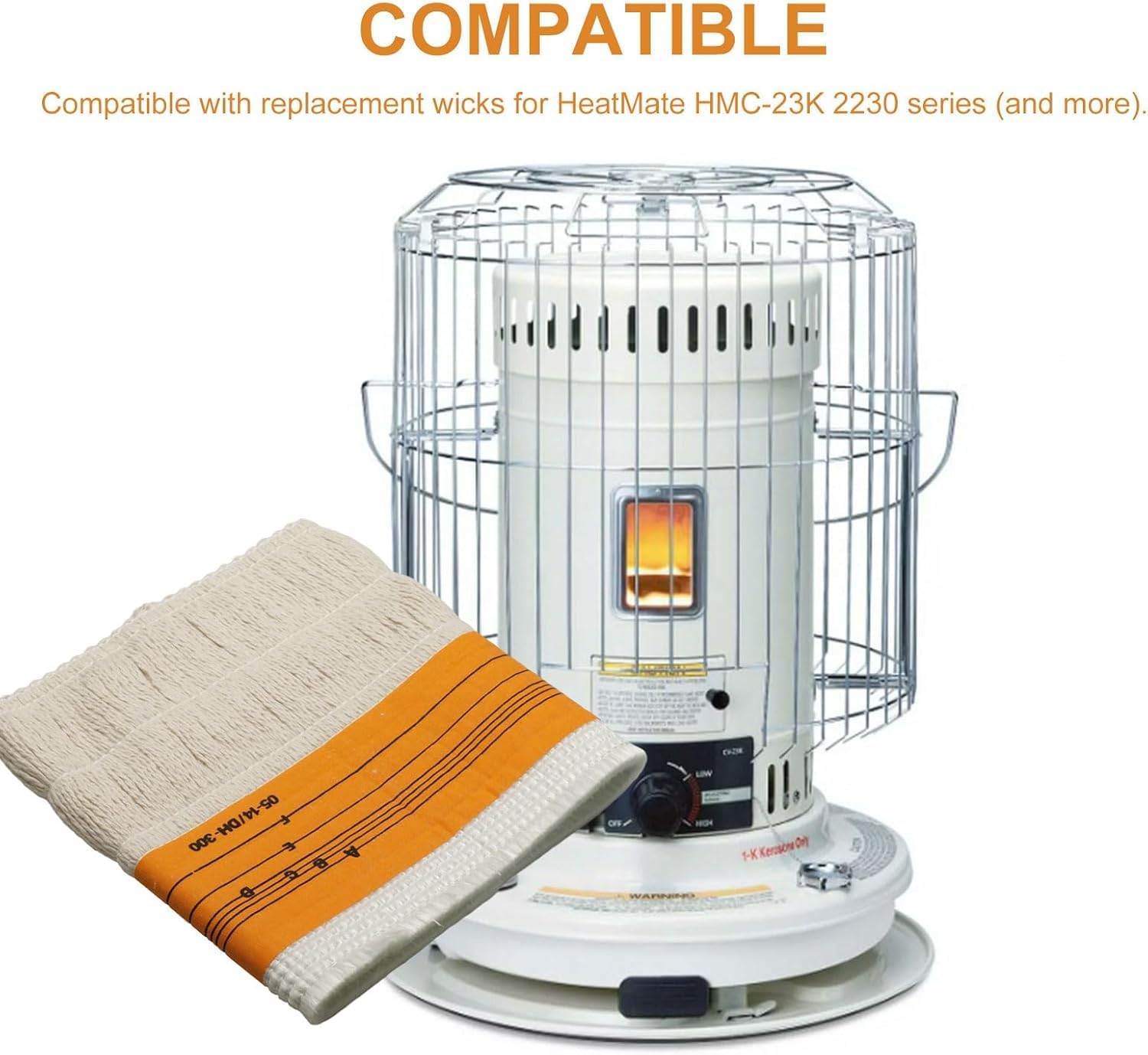 KW23MH-I Kerosene Heater Replacement Wick