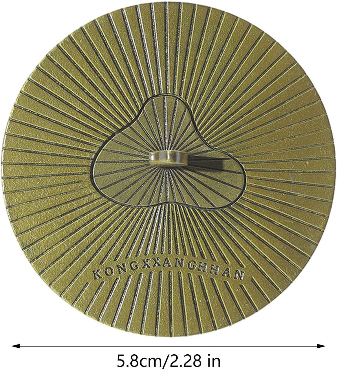 Bronze Candle Jar Topper Shade Sleeve 228inch