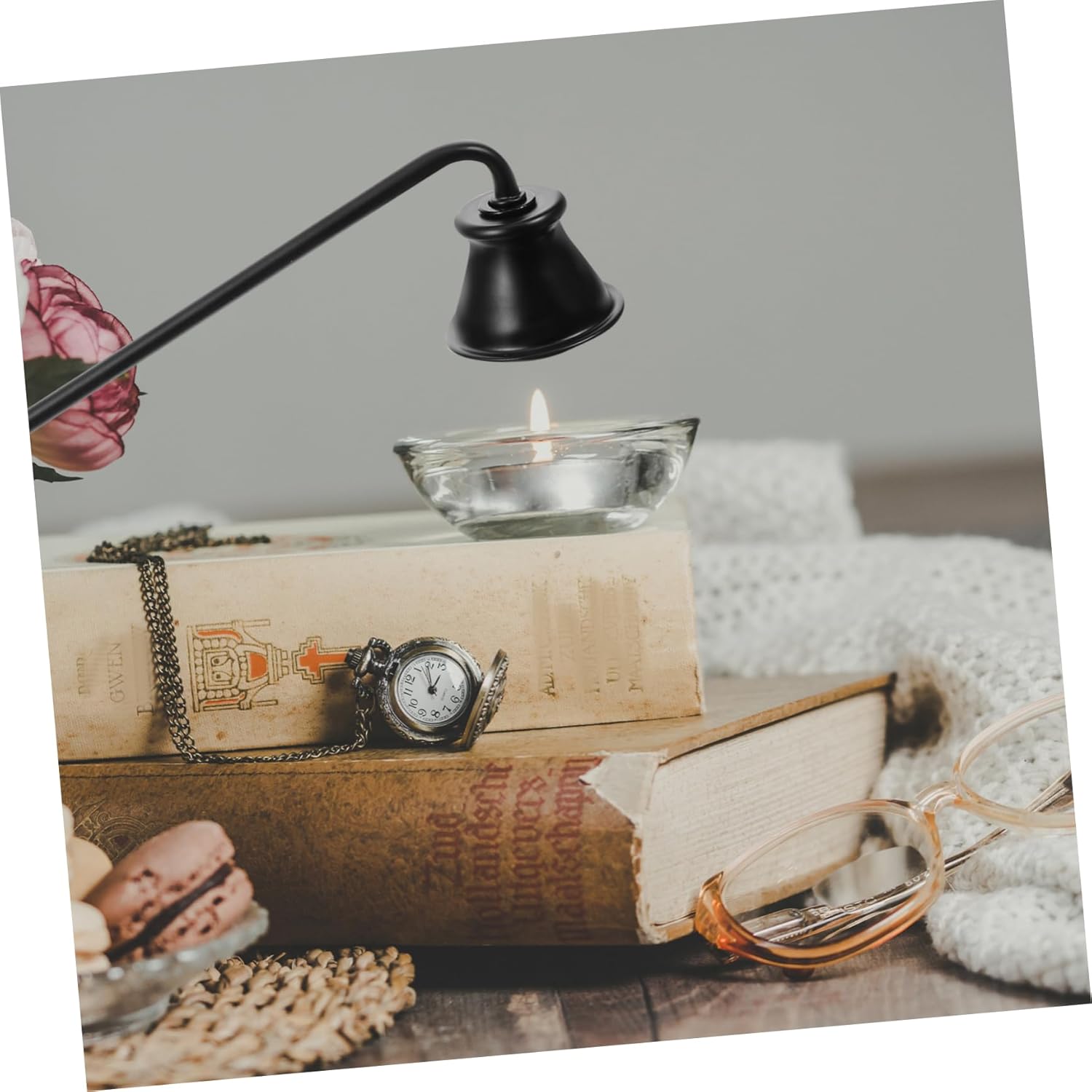 HOOTNEE Candle Snuffer Cover for Safe Extinguishing