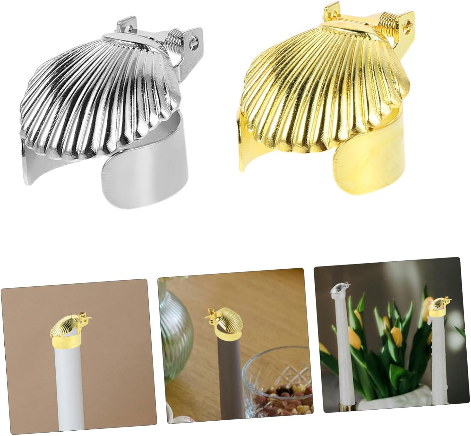 2pcs Automatic Candle Snuffer Tools for Home and Party Use