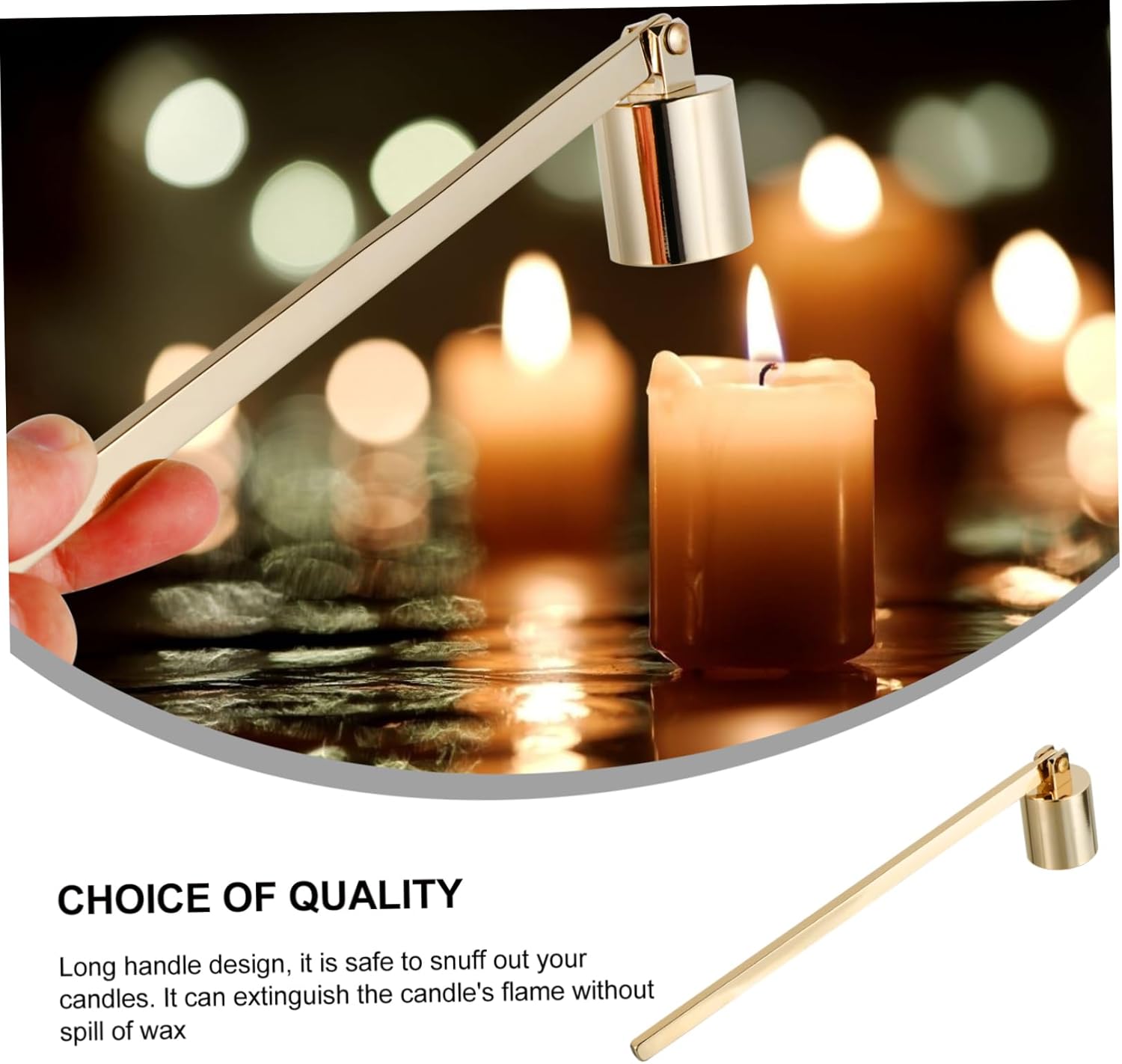 3 Pcs Automatic Candle Snuffer Fire Cover