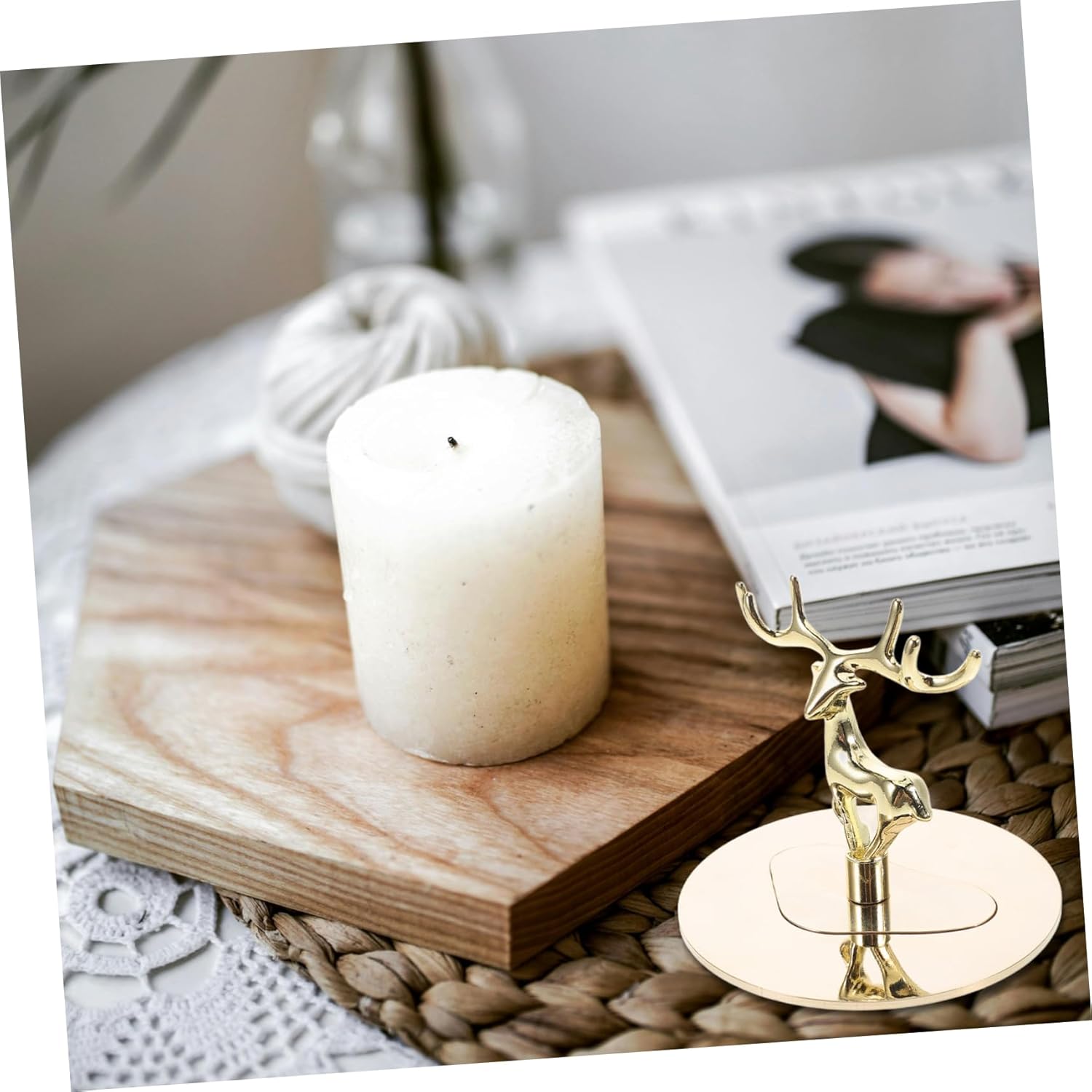 ERINGOGO Metal Candle Cover for Wall Mounting