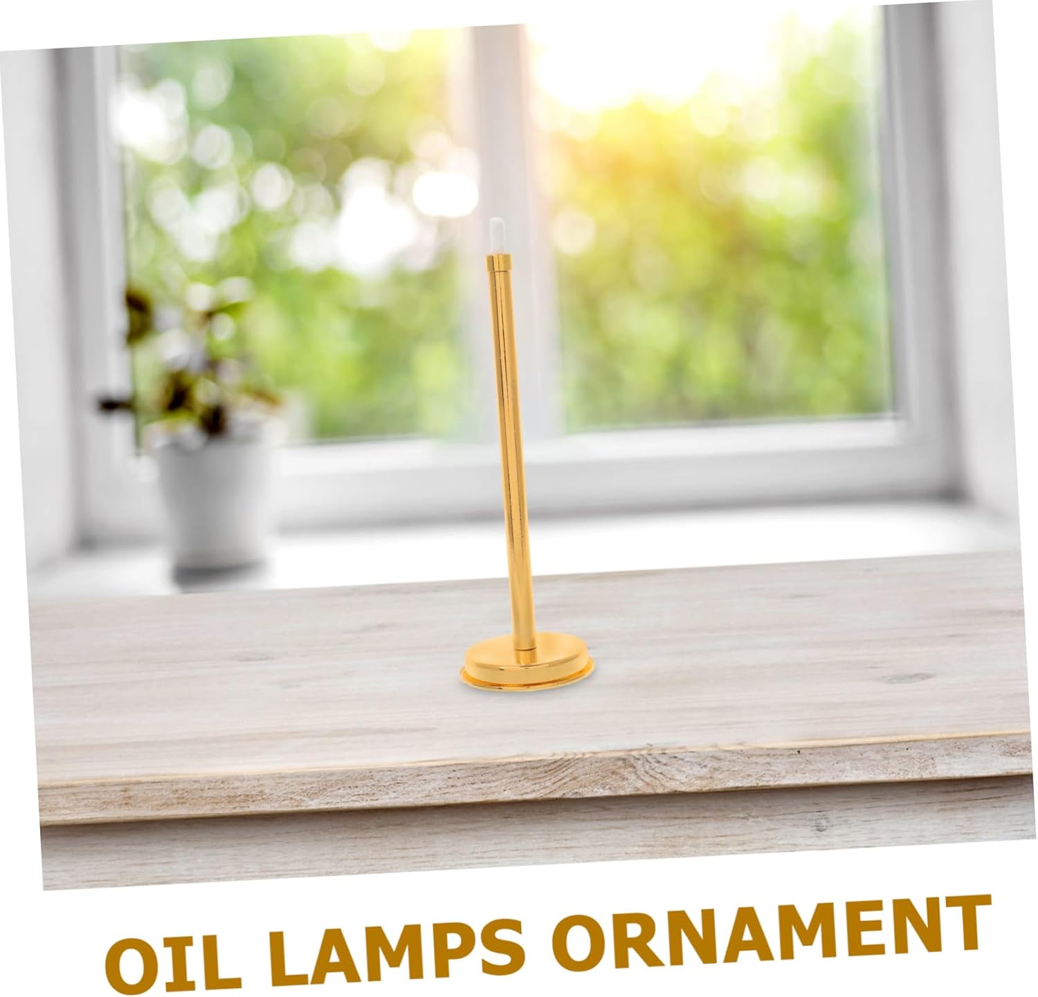 Happyyami Candle Snuffer with Long Handle for Kerosene Lamps