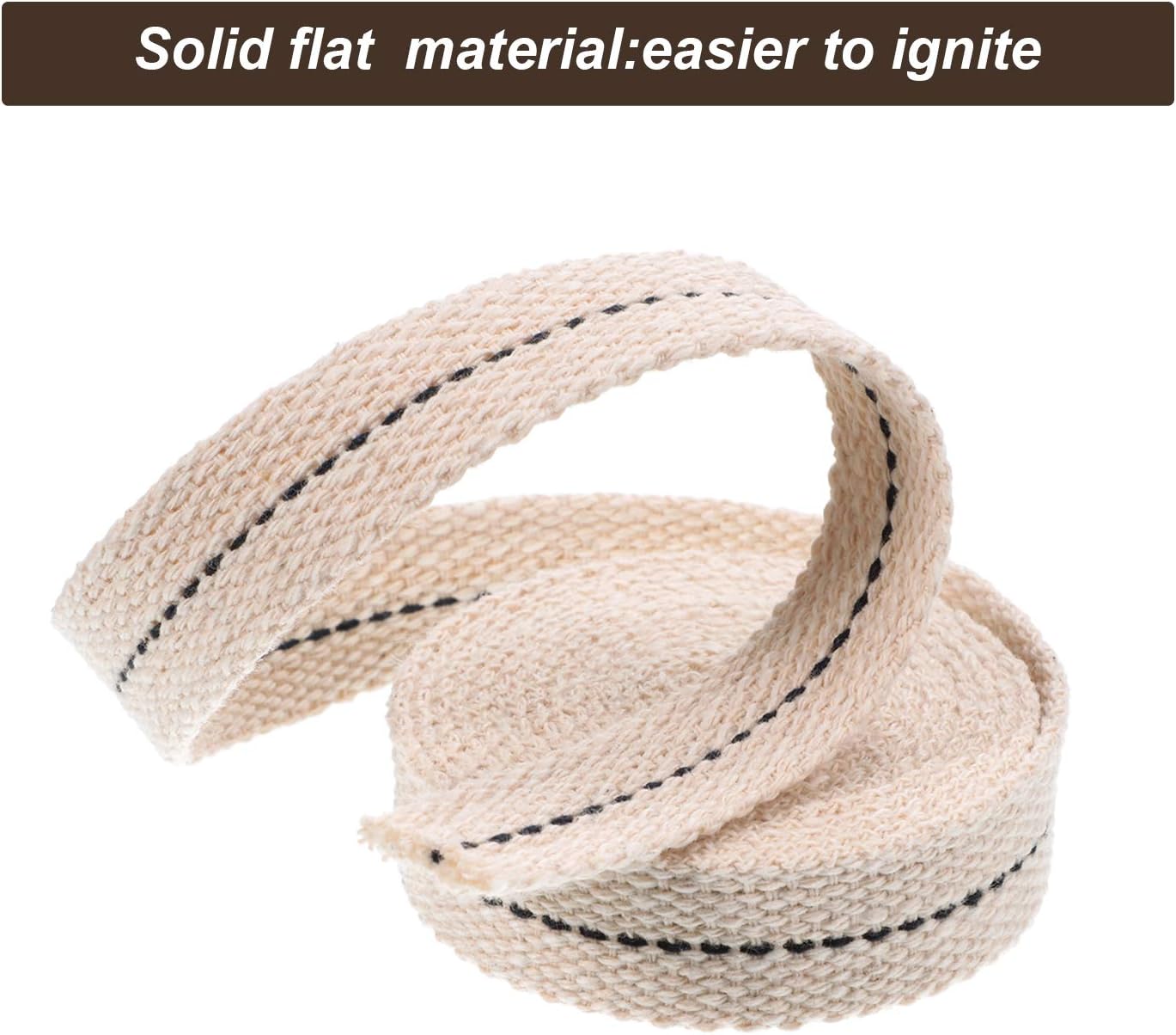 Boao Replacement Oil Lamp Wicks 3 Rolls 12 34 78 Inch